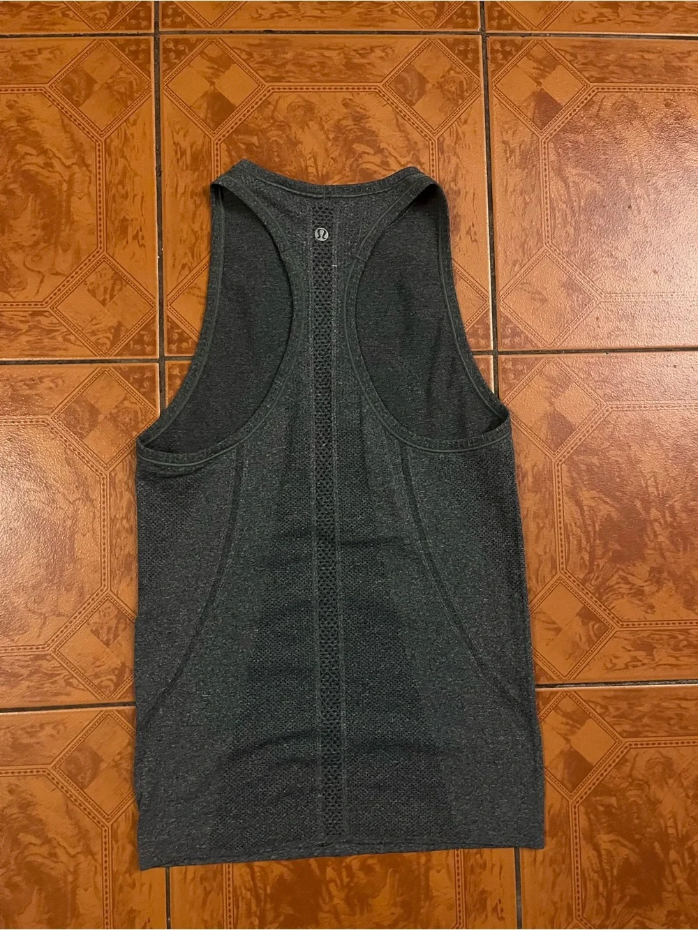 lululemon athletica Dark Charcoal Muscle Tank